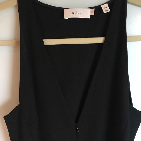 ALC BLACK JUMPSUIT - Picture 1 of 4
